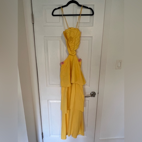 FARM Rio Yellow Maxi Dress - Picture 4 of 7